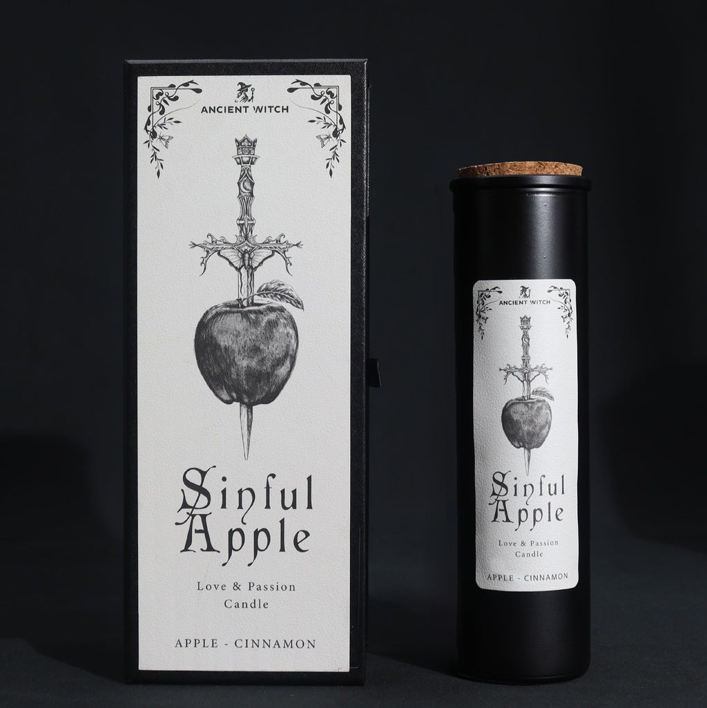 Velas Purificadoras de Brujas Antiguas - Manzana pecaminosa
