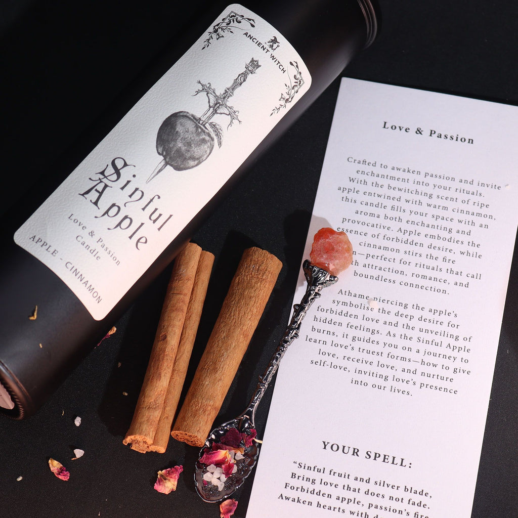 Velas Purificadoras de Brujas Antiguas - Manzana pecaminosa
