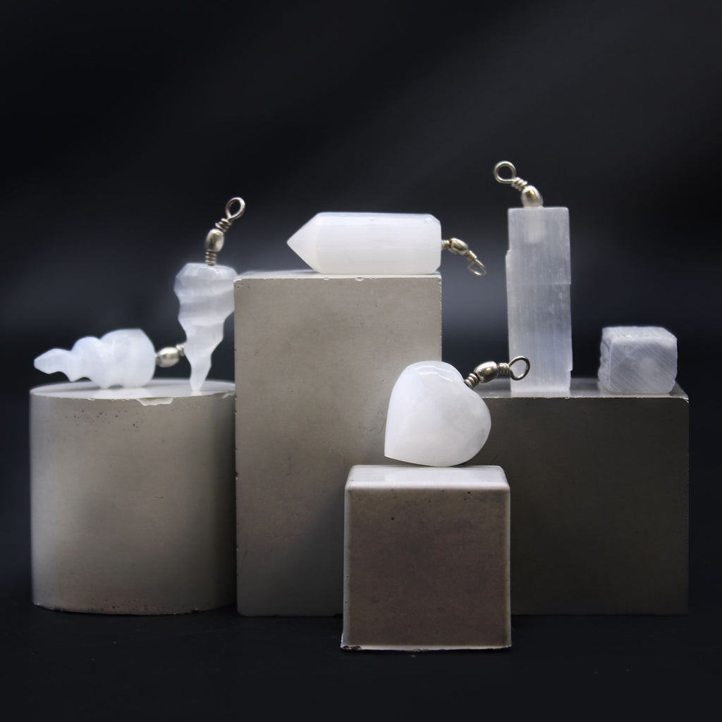 Colgante Espiral Selenita