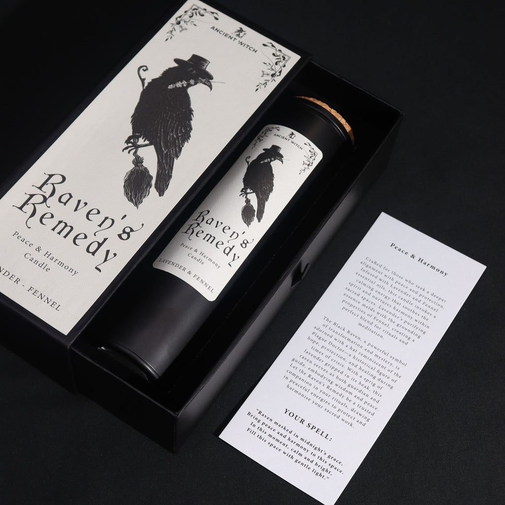 Velas Purificadoras de Brujas Antiguas - Remedio de los cuervos