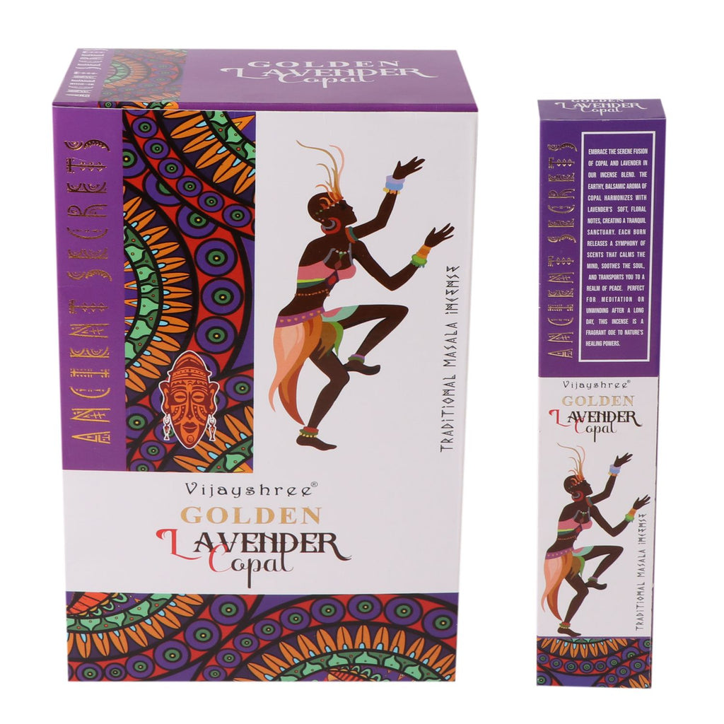 15 g de copal dorado y lavanda