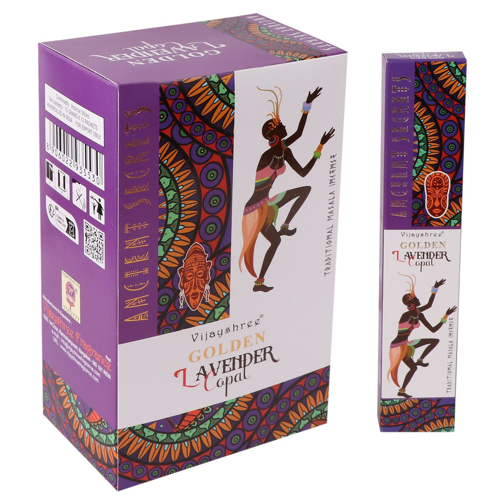 15 g de copal dorado y lavanda