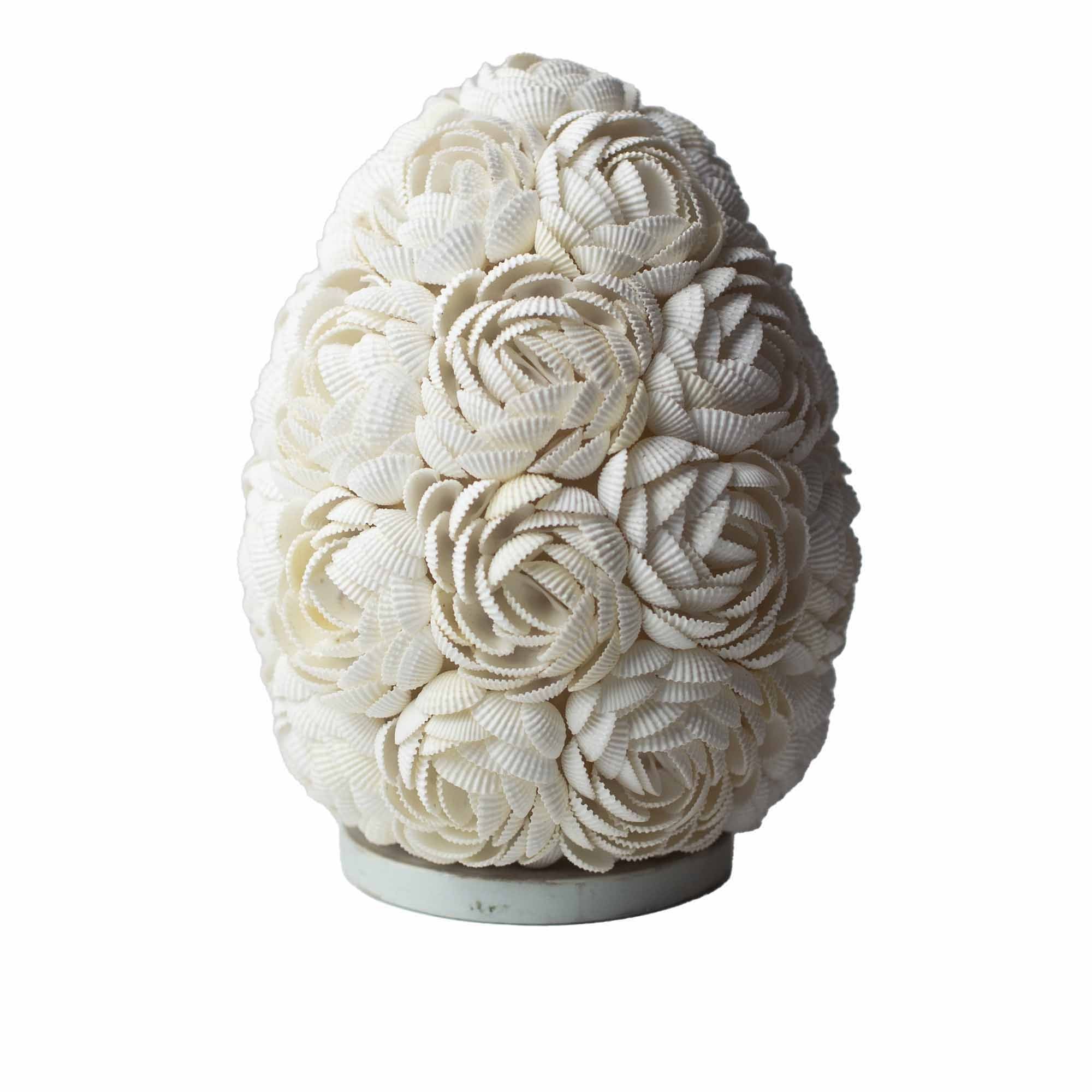 Lámpara Boho Sea Shell - Rosa Ovalada - 20cm