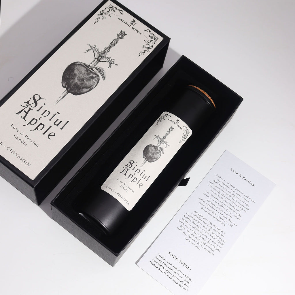 Velas Purificadoras de Brujas Antiguas - Manzana pecaminosa