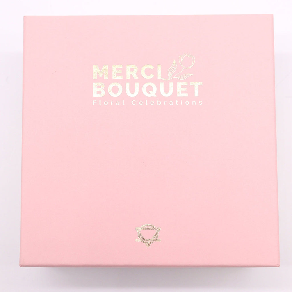 Caja Cuadrada - Baby Blessings - Rosas