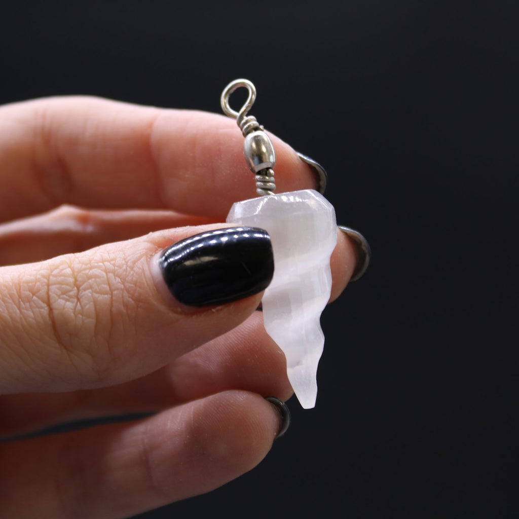 Colgante Espiral Selenita