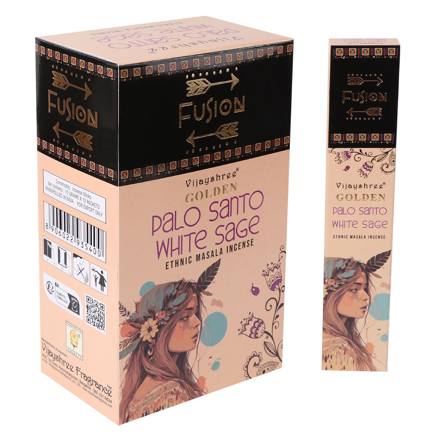 15g Palo Santo Dorado y Salvia Blanca