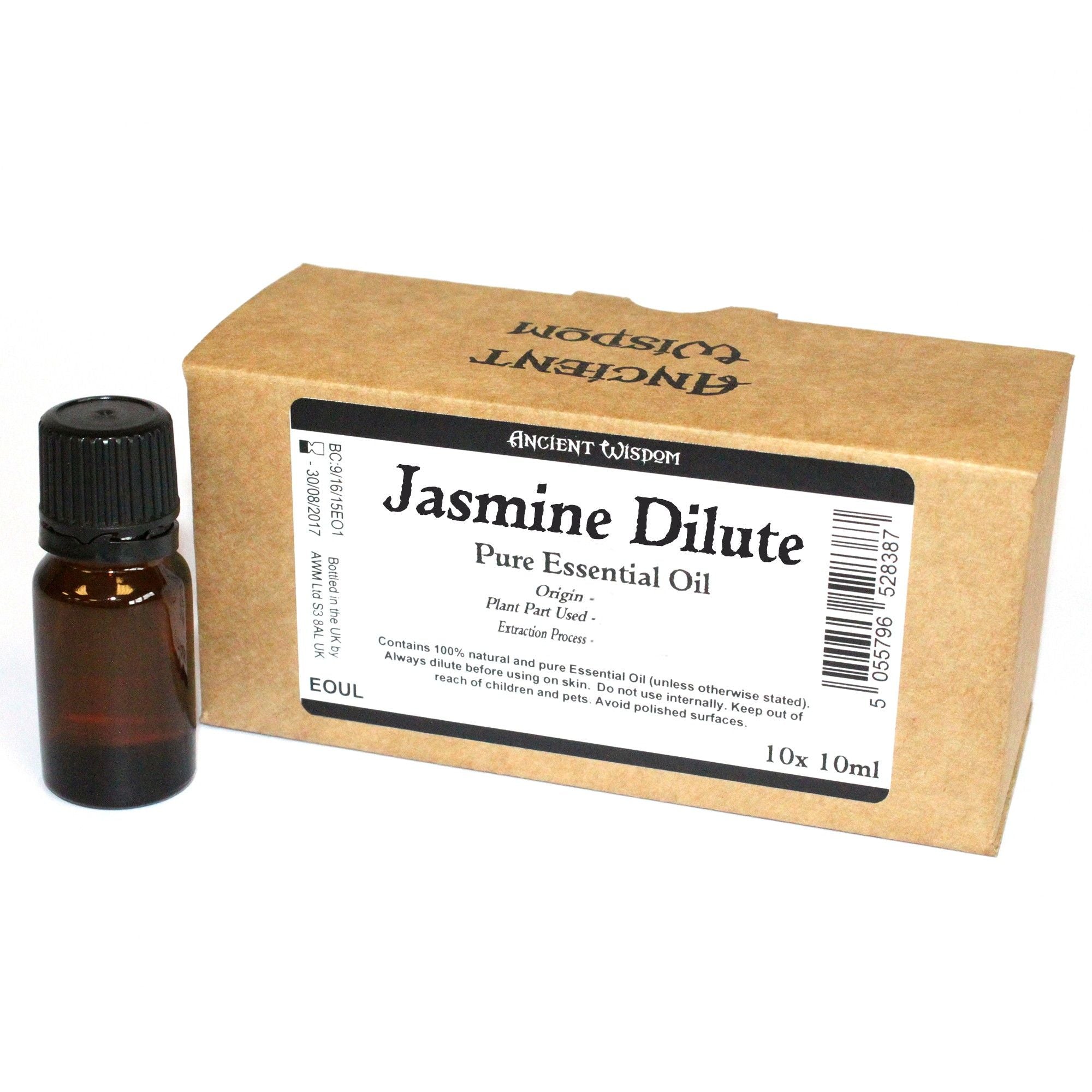 10ml Aceite esencial sin etiqueta jazmín diluido