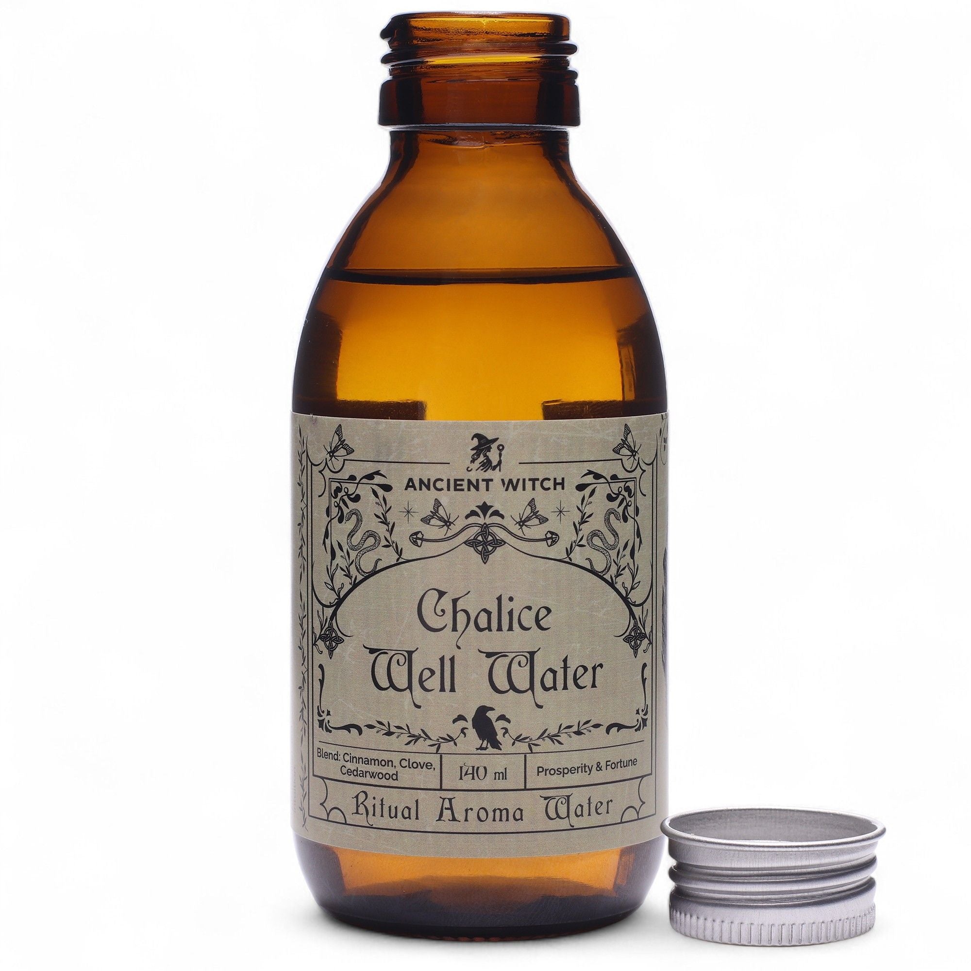 Agua ritual de bruja antigua - Agua del Pozo del Cáliz