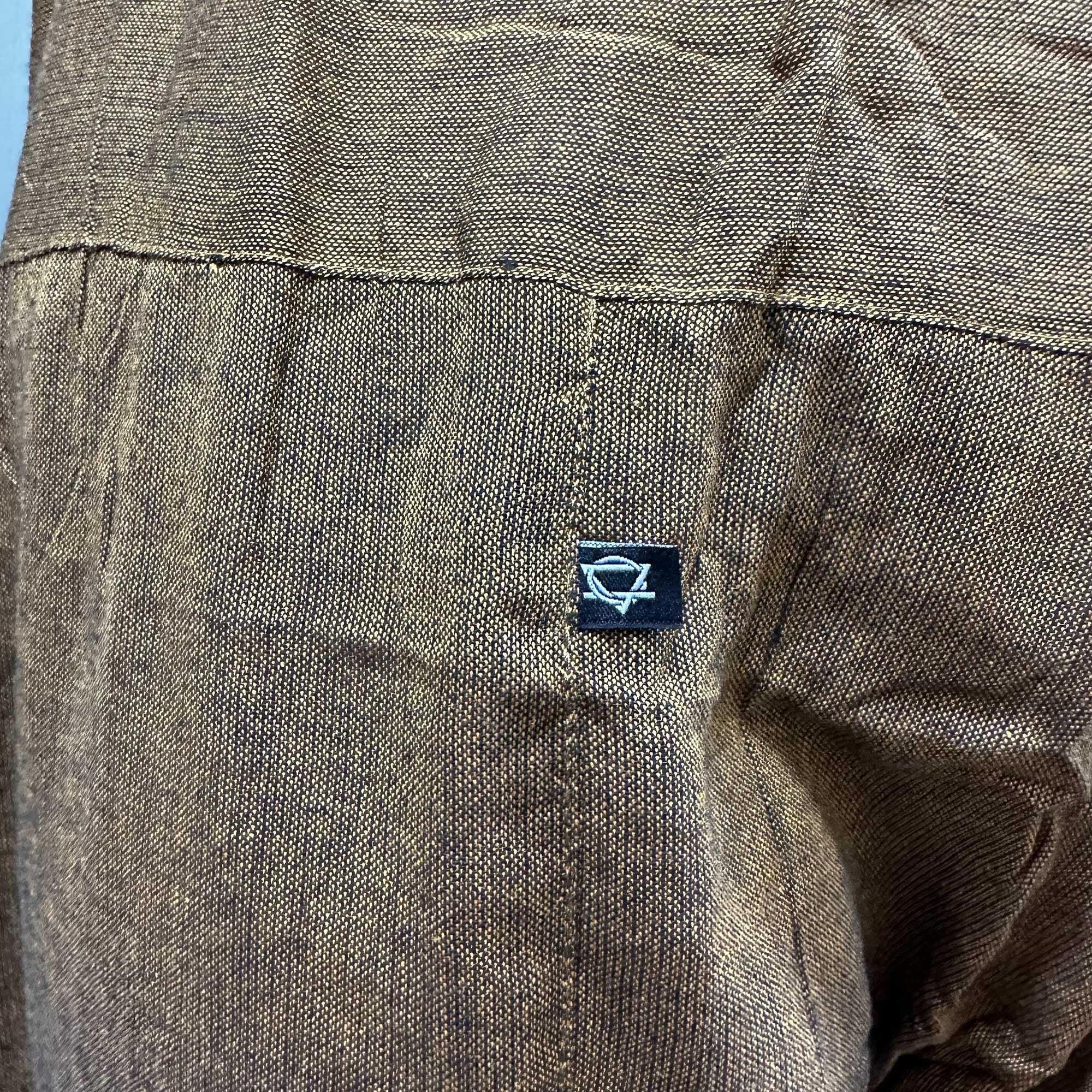 Pantalones de yoga y festivales - Mantra mandala del pescador tailandés en naranja