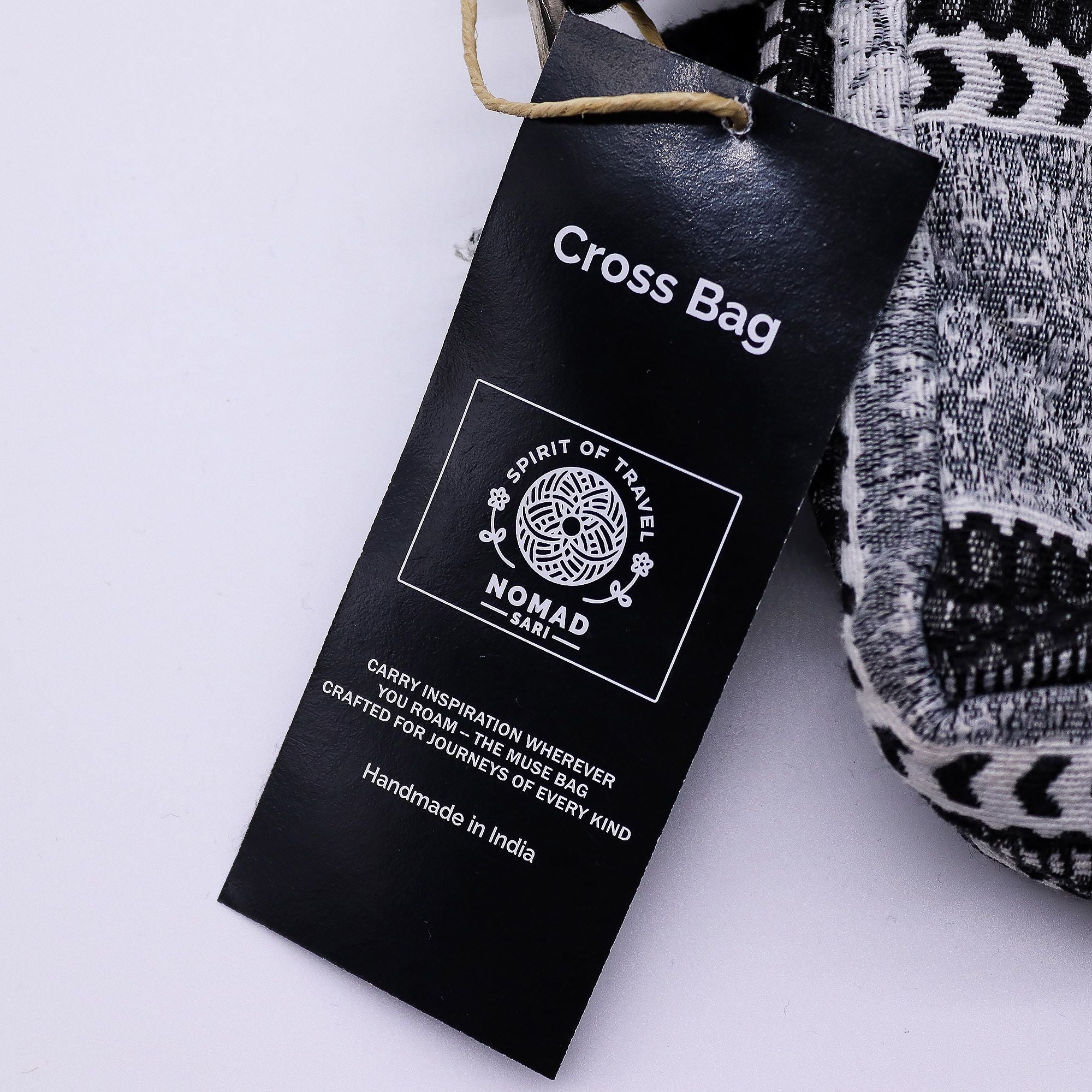 Bolsas de Jacquard Natural - Caravana Urbana - Bolso Cruzado